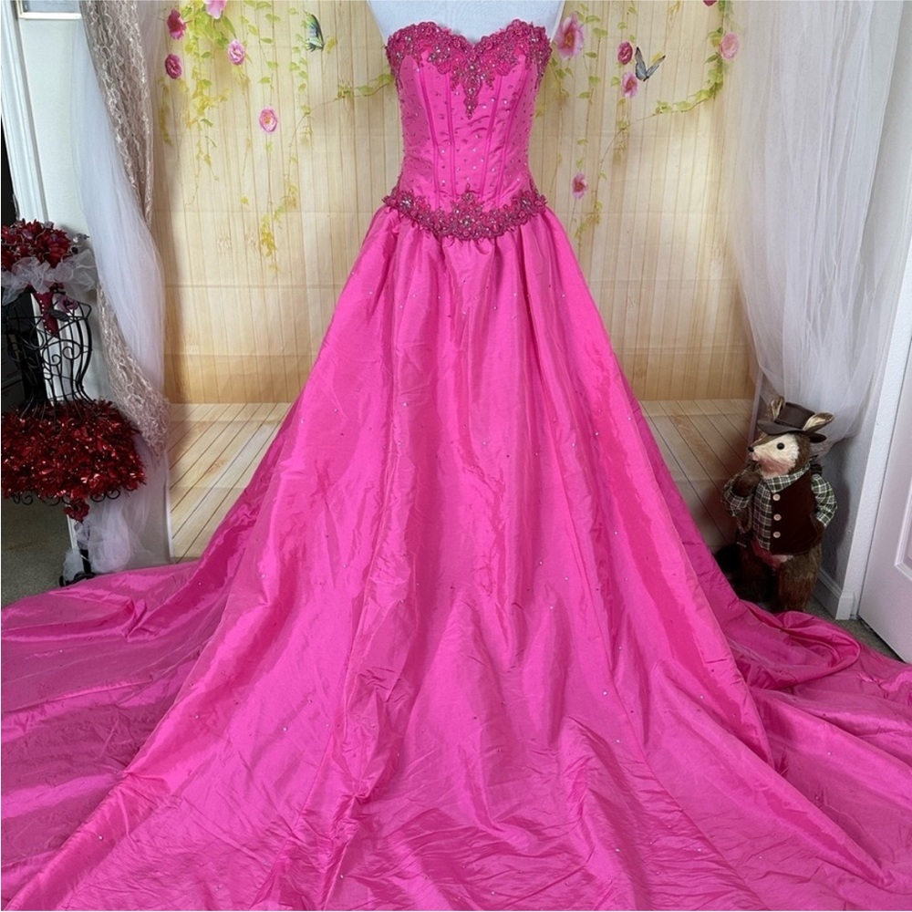 MORI LEE Pink Quinceañera Dress Size 9/10